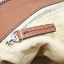Chloe Paddington Hand Bag Leather Brown Gold Auth am12905V-23