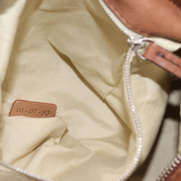 Chloe Paddington Hand Bag Leather Brown Gold Auth am12905V