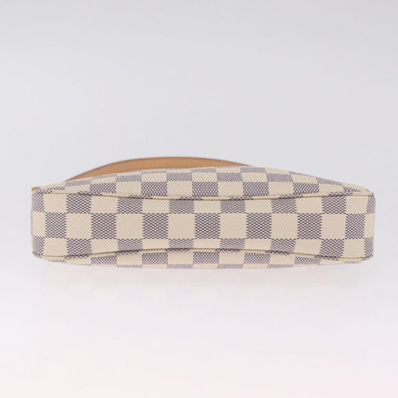 LOUIS VUITTON Damier Azur Pochette Accessoires Pouch N51986 LV Auth am12915SAM