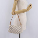 LOUIS VUITTON Damier Azur Pochette Accessoires Pouch N51986 LV Auth am12915SAM-23
