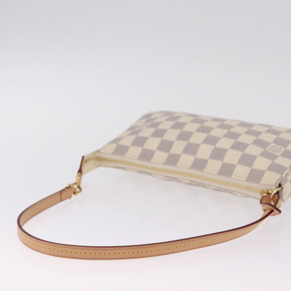 LOUIS VUITTON Damier Azur Pochette Accessoires Pouch N51986 LV Auth am12915SAM