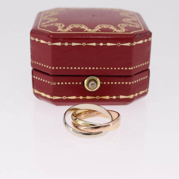 Cartier Trinity Ring 18K Gold (750) Silver Auth am12921SM