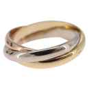 Cartier Trinity Ring 18K Gold (750) Silver Auth am12921SM-6