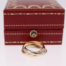 Cartier Trinity Ring 18K Gold (750) Silver Auth am12922SM-11