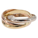 Cartier Trinity Ring 18K Gold (750) Silver Auth am12922SM-2