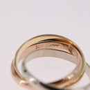 Cartier Trinity Ring 18K Gold (750) Silver Auth am12922SM-6