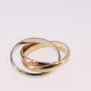 Cartier Trinity Ring 18K Gold (750) Silver Auth am12922SM-9