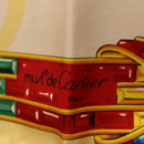 Cartier Scarf Silk Multicolor Auth am12923SM-11