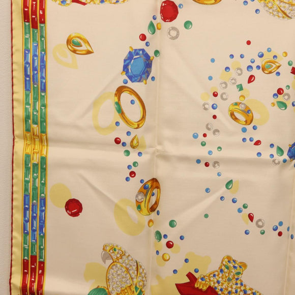 Cartier Scarf Silk Multicolor Auth am12923SM