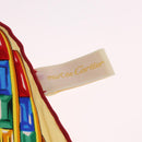 Cartier Scarf Silk Multicolor Auth am12923SM-22