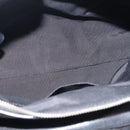 Christian Dior Carreno Hand Bag Leather Black Silver Auth am12928V-17