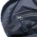 Christian Dior Carreno Hand Bag Leather Black Silver Auth am12928V-20