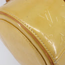 LOUIS VUITTON Monogram Vernis Bedford Hand Bag Beige M91006 LV Auth am12929V-12