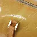 LOUIS VUITTON Monogram Vernis Bedford Hand Bag Beige M91006 LV Auth am12929V-18
