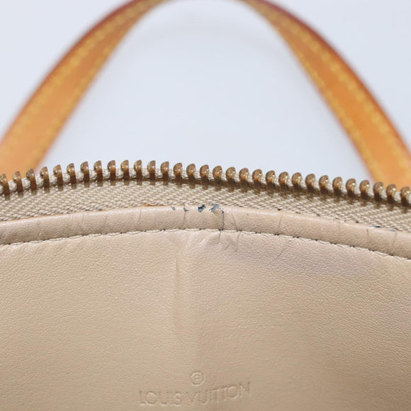 LOUIS VUITTON Monogram Vernis Bedford Hand Bag Beige M91006 LV Auth am12929V