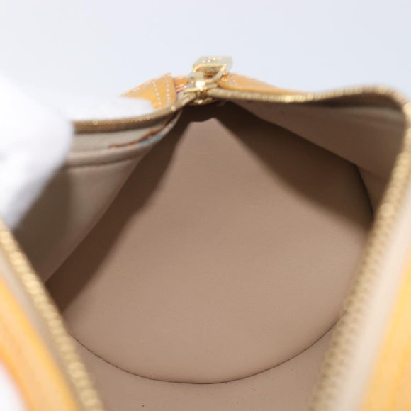 LOUIS VUITTON Monogram Vernis Bedford Hand Bag Beige M91006 LV Auth am12929V