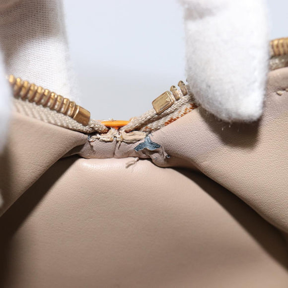 LOUIS VUITTON Monogram Vernis Bedford Hand Bag Beige M91006 LV Auth am12929V