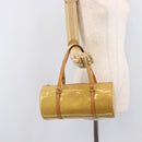 LOUIS VUITTON Monogram Vernis Bedford Hand Bag Beige M91006 LV Auth am12929V-27