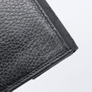 GUCCI GG Canvas Long Wallet Nylon Black Silver 231835 Auth am12944V-20