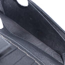 GUCCI GG Canvas Long Wallet Nylon Black Silver 231835 Auth am12944V-21