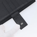 GUCCI GG Canvas Long Wallet Nylon Black Silver 231835 Auth am12944V-26