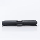 GUCCI GG Canvas Long Wallet Nylon Black Silver 231835 Auth am12944V-6
