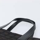 CHANEL New Travel Line Tote PM Bag Canvas Black CC Auth am12945V-8