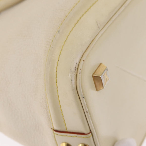 LOUIS VUITTON Suhari Rock It PM Hand Bag White M91887 LV Auth am12951