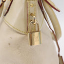 LOUIS VUITTON Suhari Rock It PM Hand Bag White M91887 LV Auth am12951-20