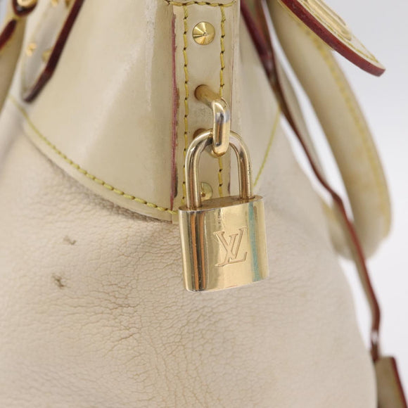 LOUIS VUITTON Suhari Rock It PM Hand Bag White M91887 LV Auth am12951