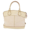 LOUIS VUITTON Suhari Rock It PM Hand Bag White M91887 LV Auth am12951-2