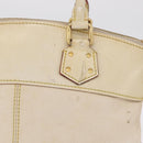 LOUIS VUITTON Suhari Rock It PM Hand Bag White M91887 LV Auth am12951-3