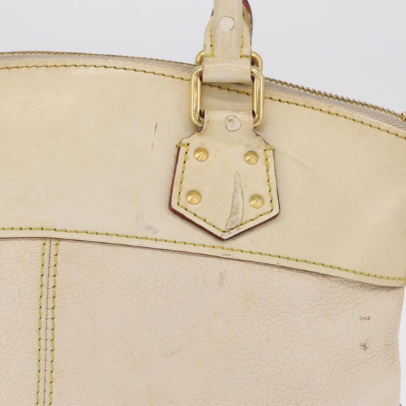 LOUIS VUITTON Suhari Rock It PM Hand Bag White M91887 LV Auth am12951