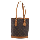 LOUIS VUITTON Monogram Bucket PM Shoulder Bag M42238 LV Auth am12952-2