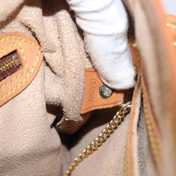 LOUIS VUITTON Monogram Bucket PM Shoulder Bag M42238 LV Auth am12952