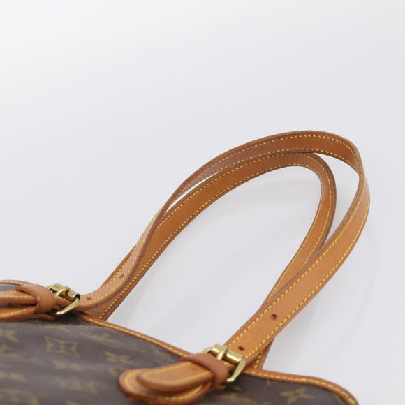 LOUIS VUITTON Monogram Bucket PM Shoulder Bag M42238 LV Auth am12952