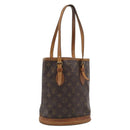 LOUIS VUITTON Monogram Bucket PM Shoulder Bag M42238 LV Auth am12953-1