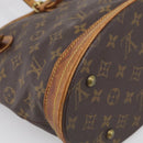 LOUIS VUITTON Monogram Bucket PM Shoulder Bag M42238 LV Auth am12953-13