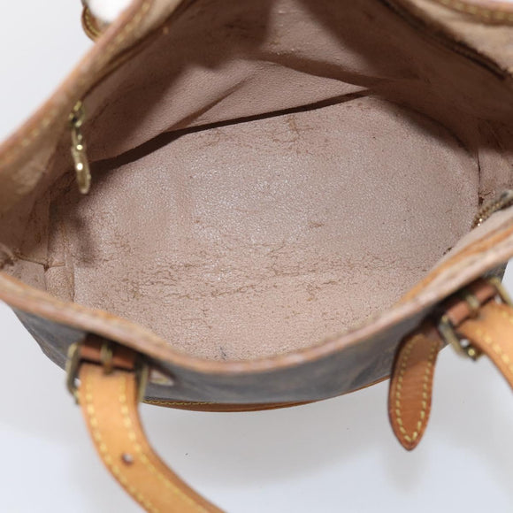 LOUIS VUITTON Monogram Bucket PM Shoulder Bag M42238 LV Auth am12953