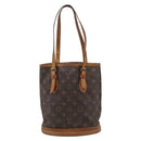LOUIS VUITTON Monogram Bucket PM Shoulder Bag M42238 LV Auth am12953-2