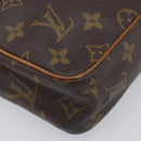 LOUIS VUITTON Monogram Compiegne 23 Clutch Bag M51847 LV Auth am12954A-14