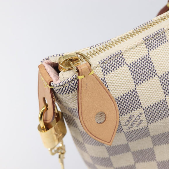 LOUIS VUITTON Damier Azur Jena MM Shoulder Bag N44040 LV Auth am12959V