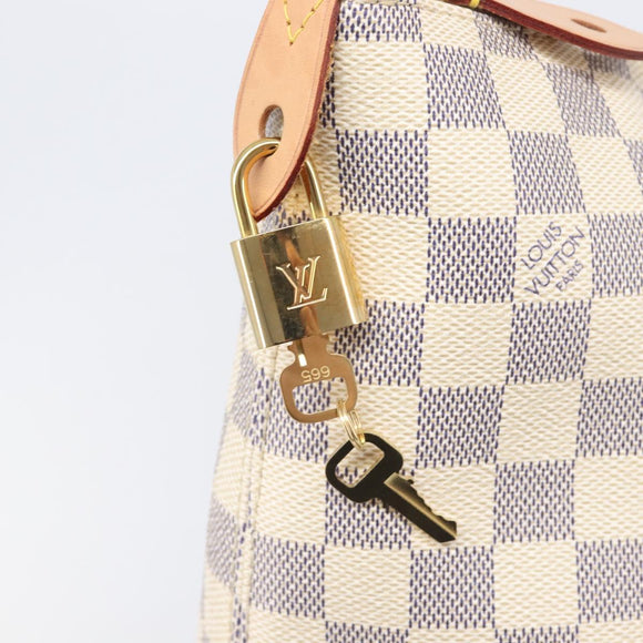 LOUIS VUITTON Damier Azur Jena MM Shoulder Bag N44040 LV Auth am12959V