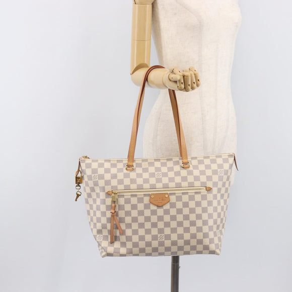 LOUIS VUITTON Damier Azur Jena MM Shoulder Bag N44040 LV Auth am12959V