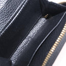 Salvatore Ferragamo Gancini Coin Purse Taurillon Leather Black Auth am12960V-16