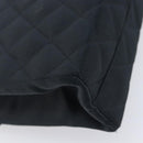 CHANEL Matelasse Decacoco Chain Shoulder Bag Satin Black Gold CC Auth am12961M-14