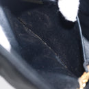 CHANEL Matelasse Decacoco Chain Shoulder Bag Satin Black Gold CC Auth am12961M-24