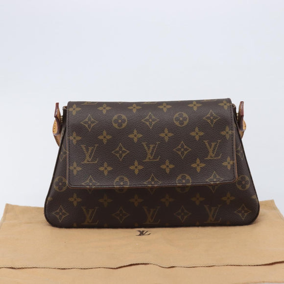 LOUIS VUITTON Monogram Mini Looping Shoulder Bag M51147 LV Auth am12964V