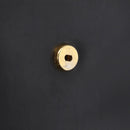 GUCCI Bamboo Hand Bag Leather Black Gold Auth am12965V-18