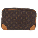 LOUIS VUITTON Monogram Compiegne 28 Clutch Bag M51845 LV Auth am12970A-3